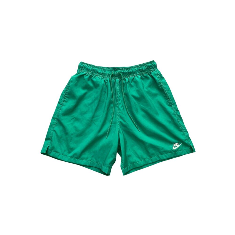 NIKE Mens Size M Malachite Green Woven Flow Shorts
